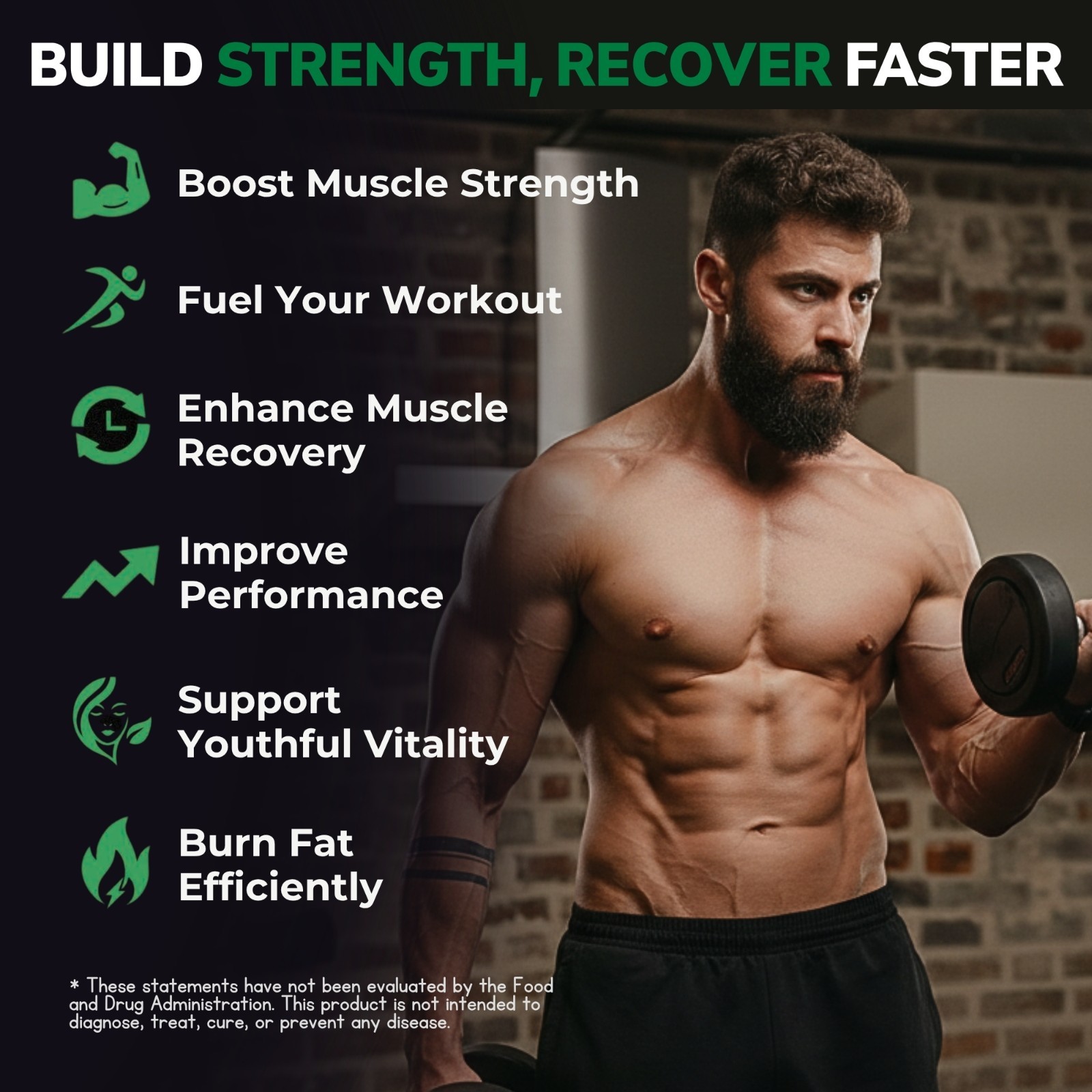 Creatine Monohydrate Powder 5000mg – 5 Grams Per Serving