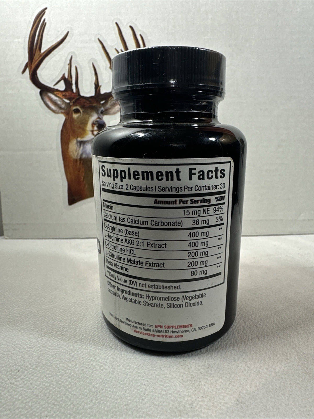 Biosync N.O. Unleashed 60 capsules exp 4/27 Brand New Sealed