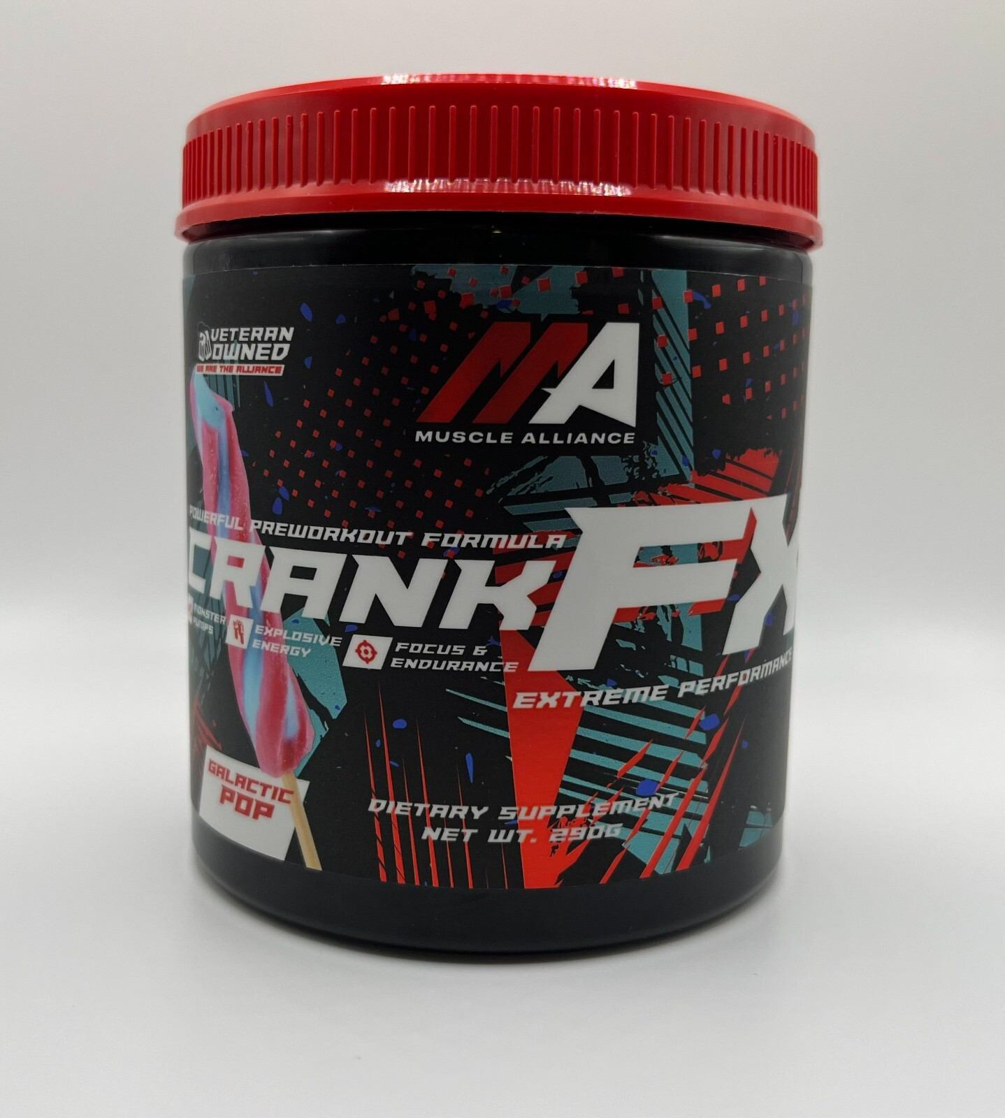 CRANK-FX Preworkout Rocket Pop Flavor