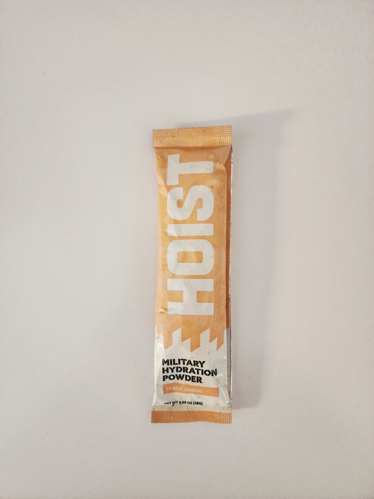 Hoist Military Hydration Electrolyte Powder Peach Mango 12, 24, 36 or 100 packs