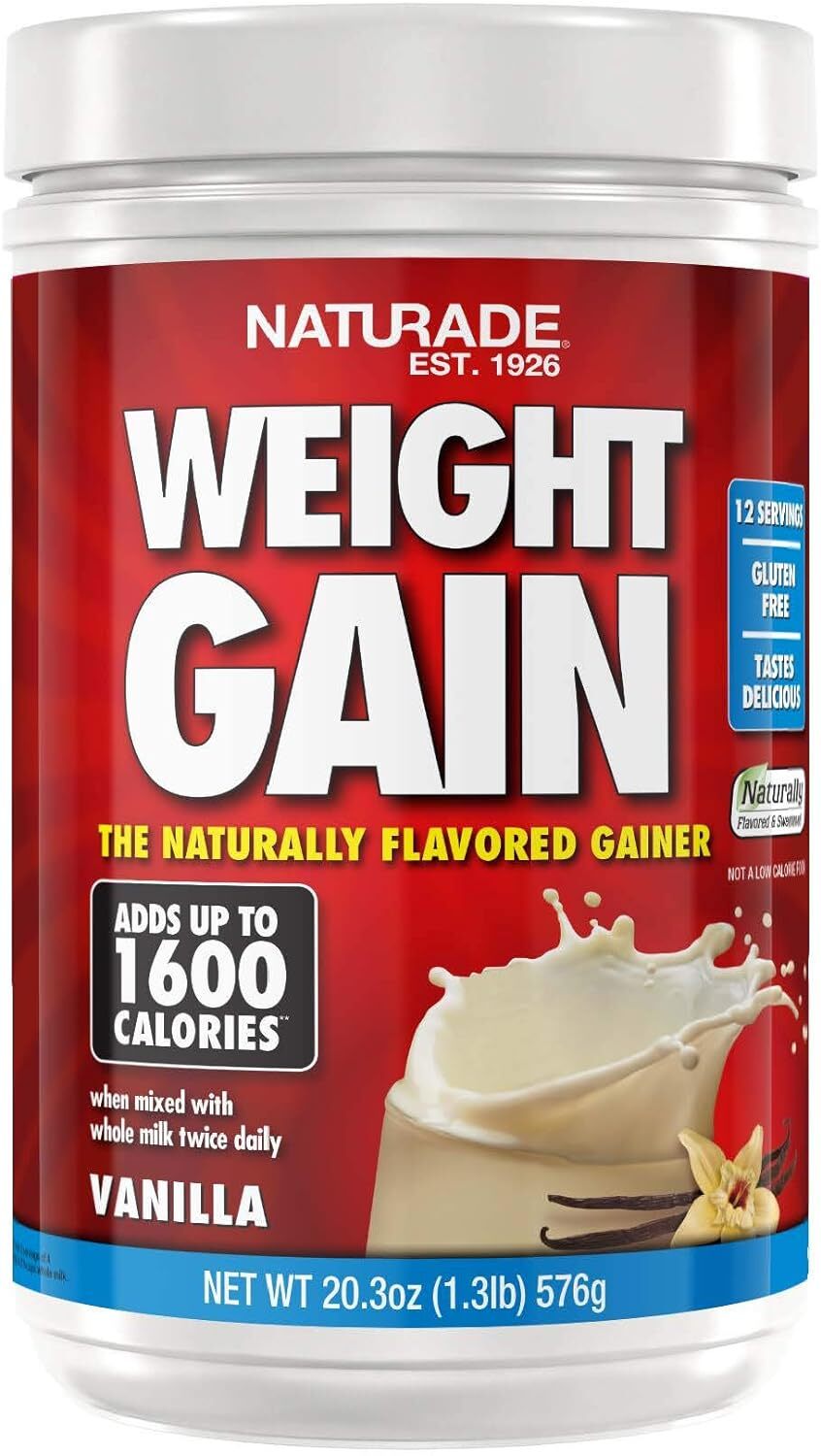 Weight Gain Instant Nutrition Drink Mix, Vanilla ,20.3 Ounce