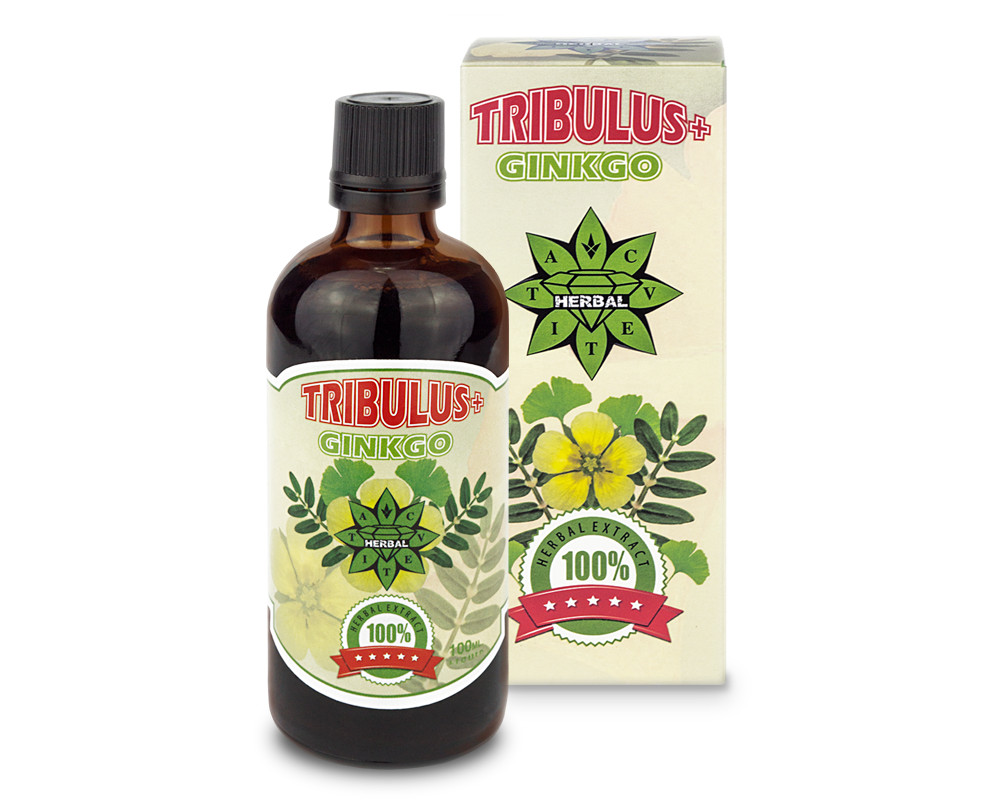 Tribulus terrestris and Ginkgo Biloba Testosterone booster Muscle Weight gainer