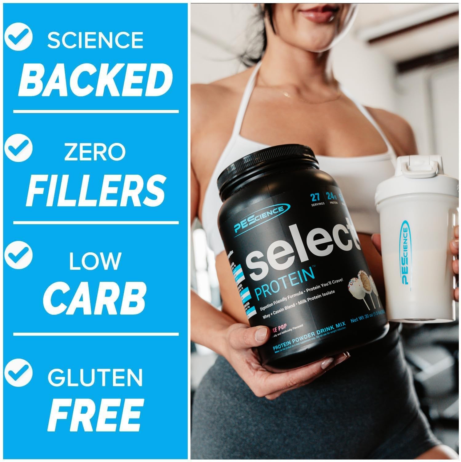 PEScience Select Protein Powder, Whey and Casein 5 Servings (Pack of 1)