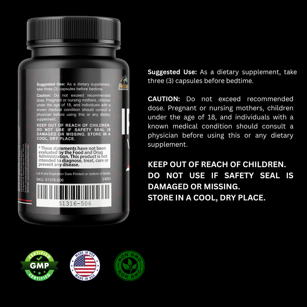 Iron Vigor Pills- Bodybuilding & Men’s Health Support- 12 Bottles- 1080 Capsules