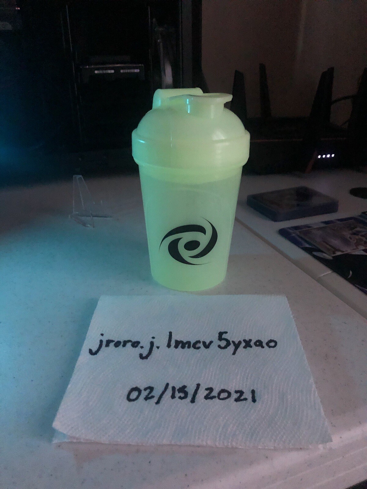 Glow In The Dark G Fuel Shaker Cup (2015 Read Description)