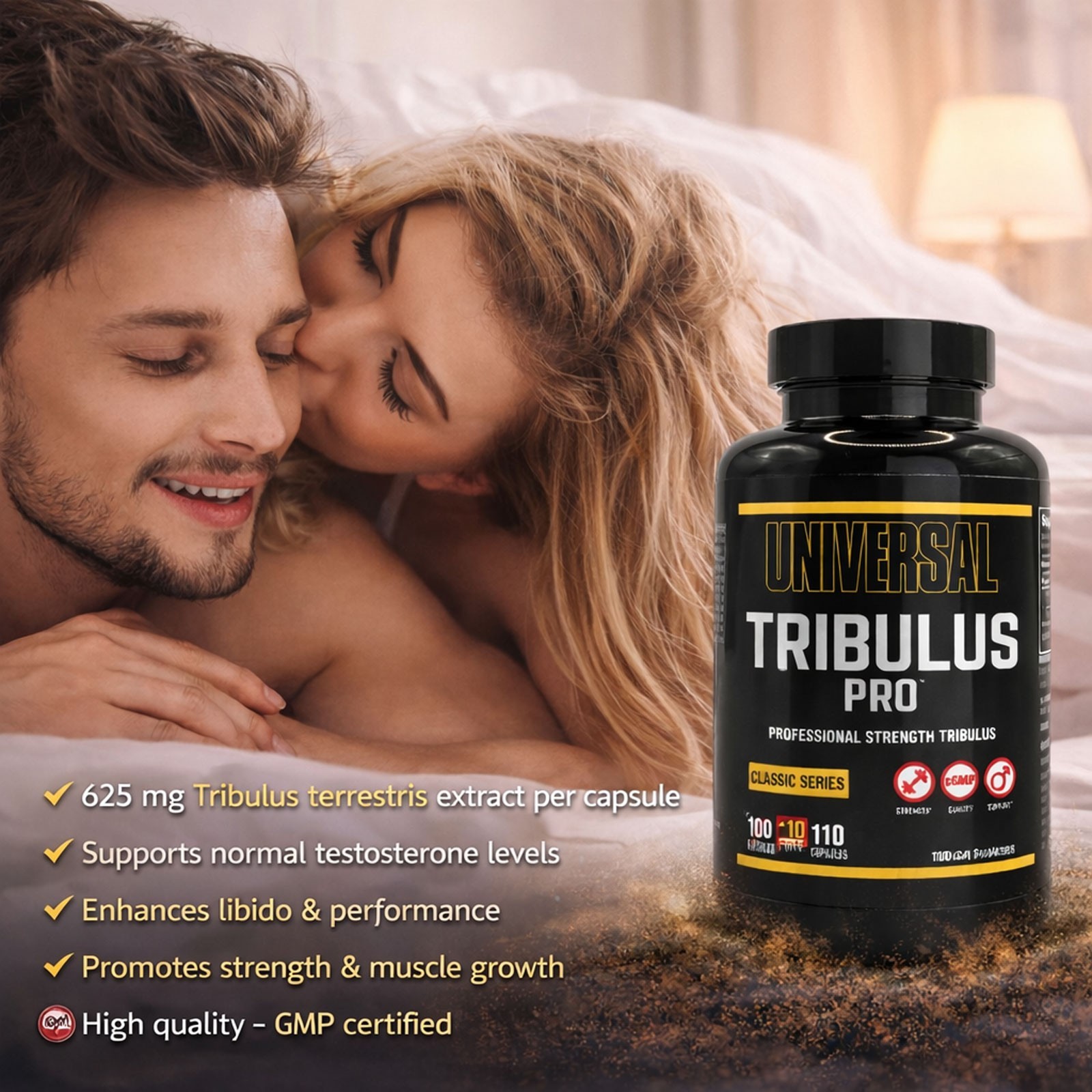 Tribulus Pro 100/200Cap Testosterone Booster Hormone Support Anabolic Terrestris