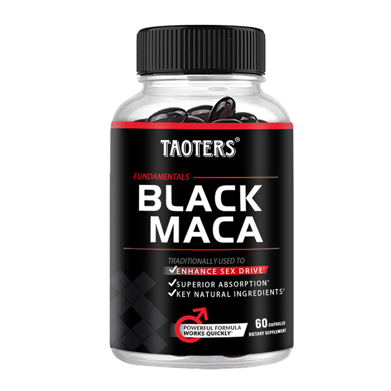 Black Maca Natural Ingredient Enhances Male Vitality, Increases Energy