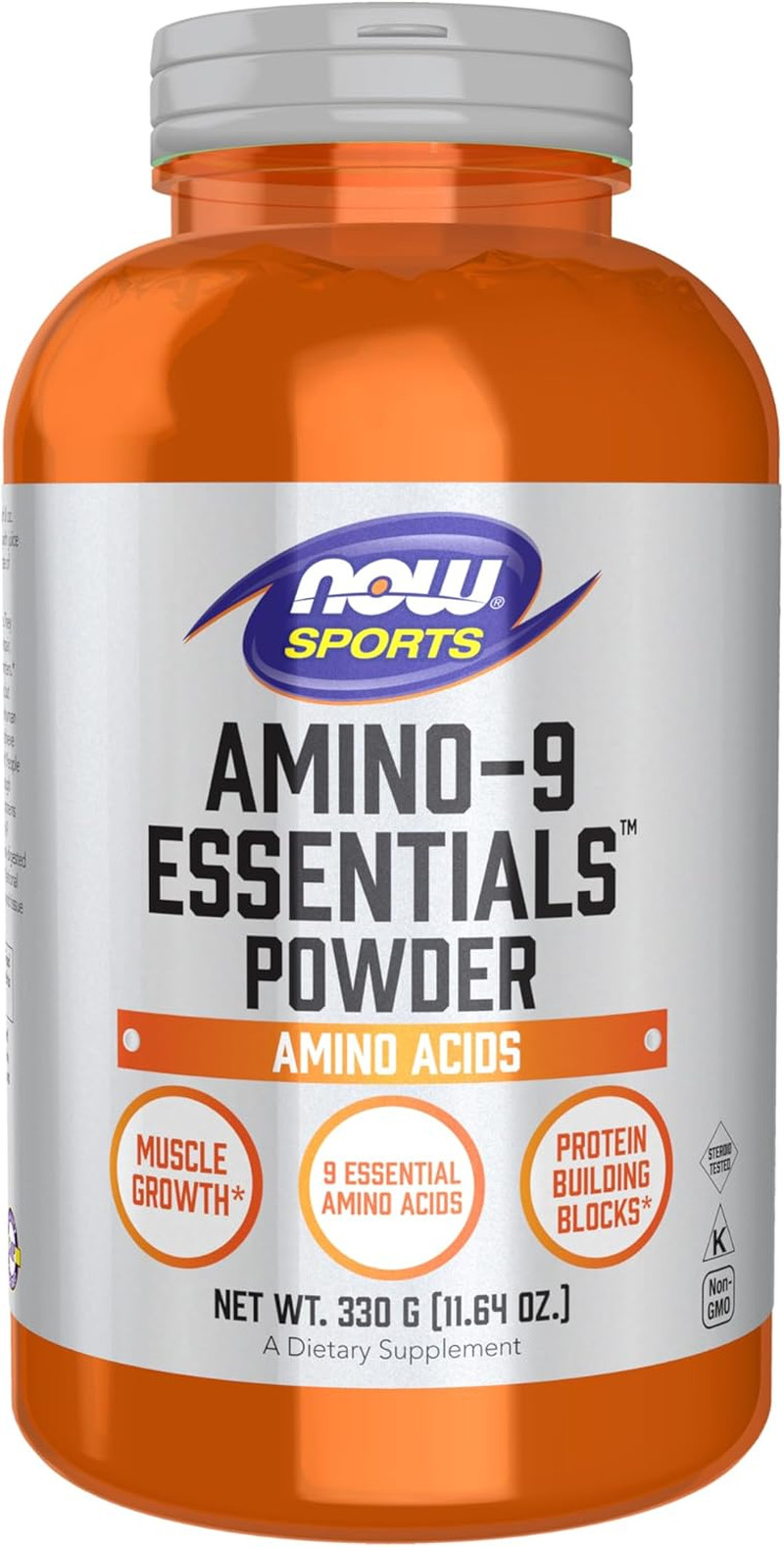 NOW Sports Nutrition, Amino-9 Essentials™ Powder, Enhanced Protein Synthesis, Am