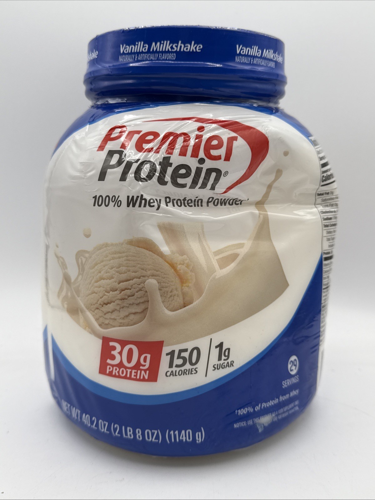 Premier Protein 100% Whey Protein Powder Vanilla Milkshake 30g Protein 29Serving