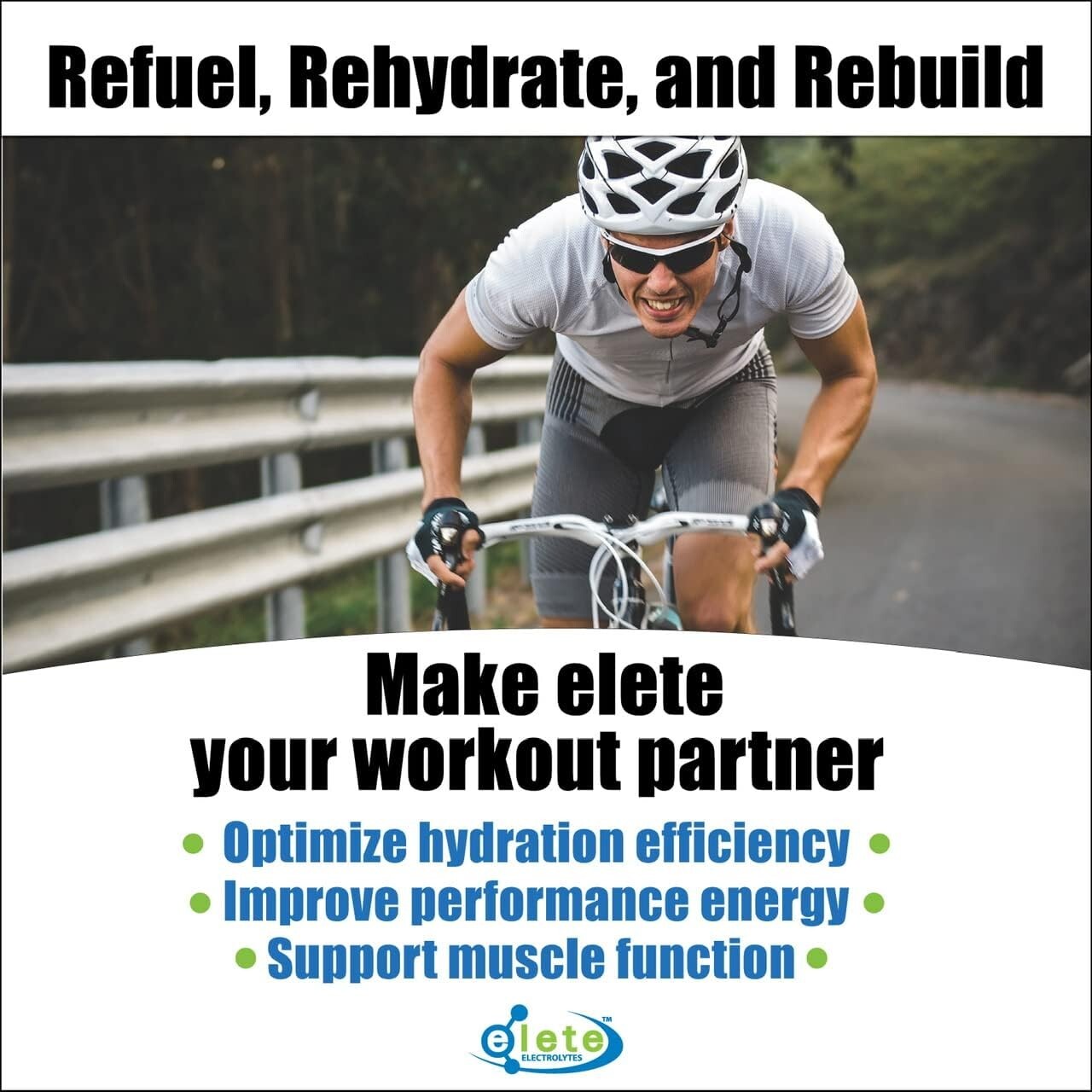 elete All-Natural Electrolyte Concentrate for Hydration – 32oz Unflavored Drops