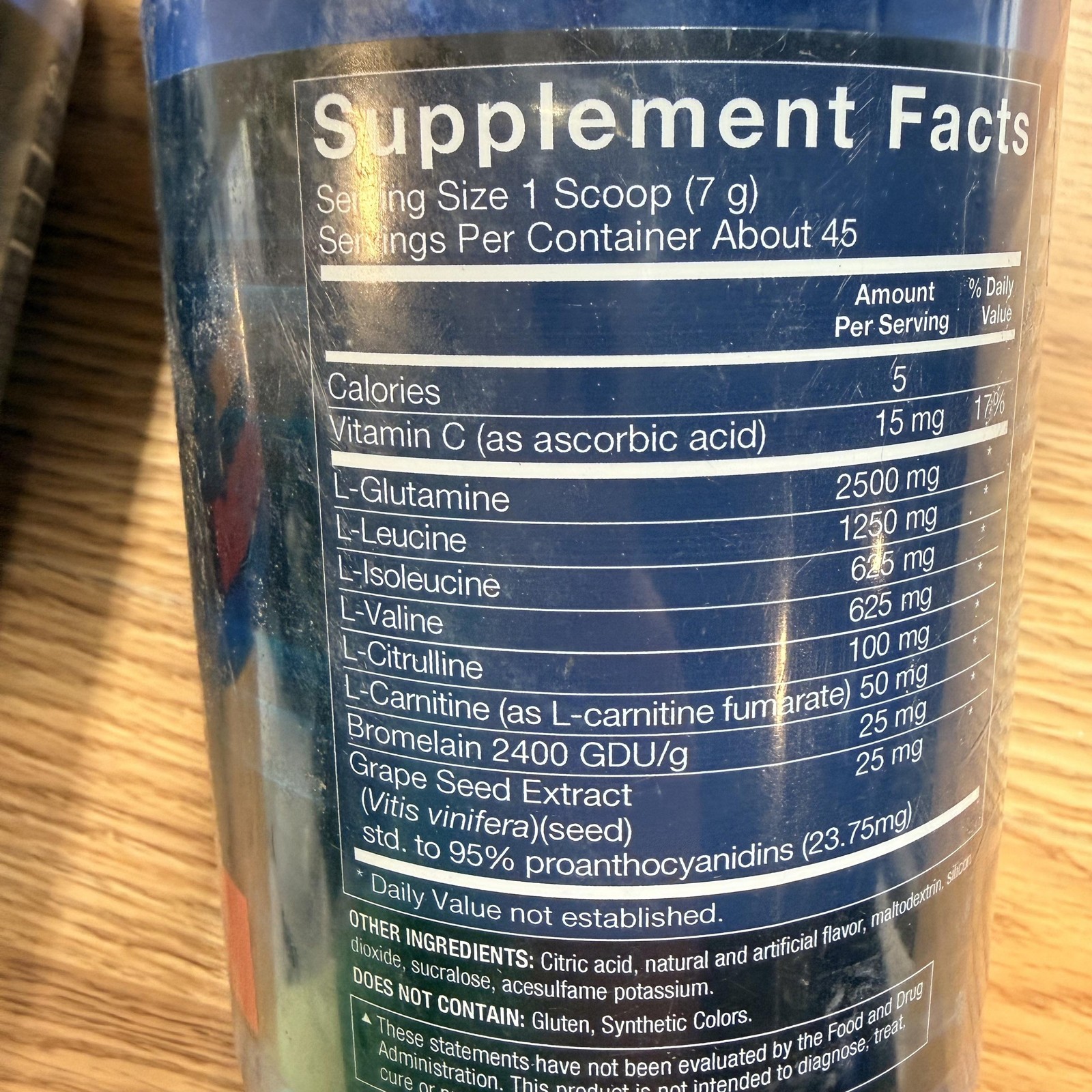 BodyTech Critical Aminos XT Powder 11.1oz 2 Tubs Fruit Punch Intra/Post Workout