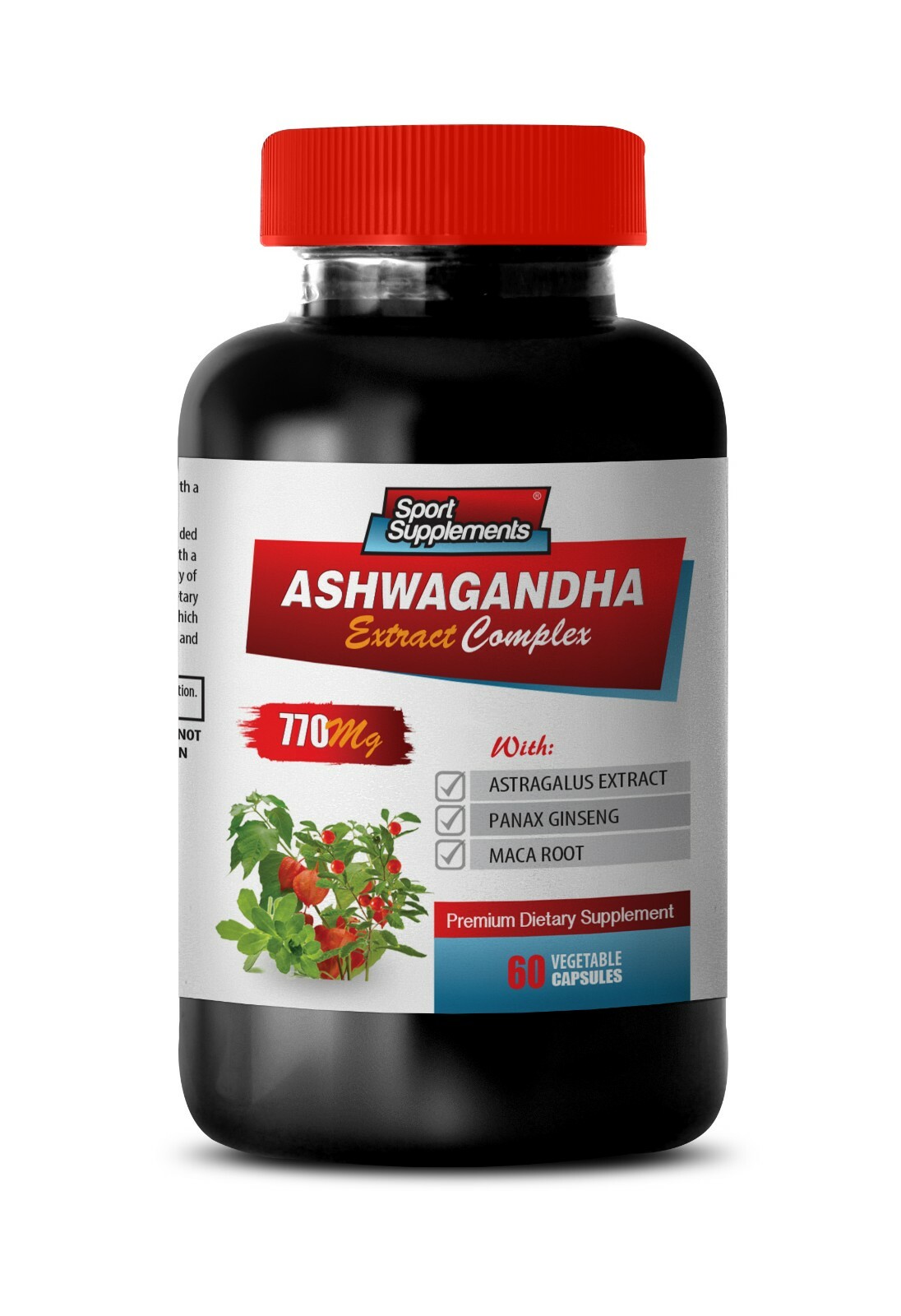 fertility pills for men – ASHWAGANDHA ROOT COMPLEX 770mg – stress relief pills
