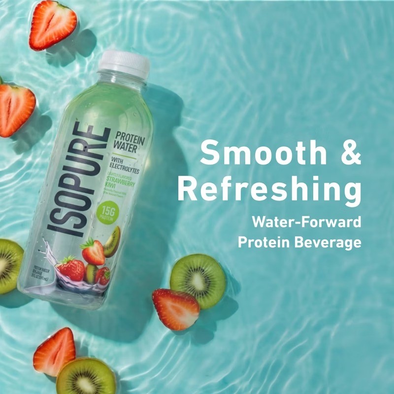 Ready to Drink Strawberry Kiwi 15g Clear Protein Water with Electrolytes –