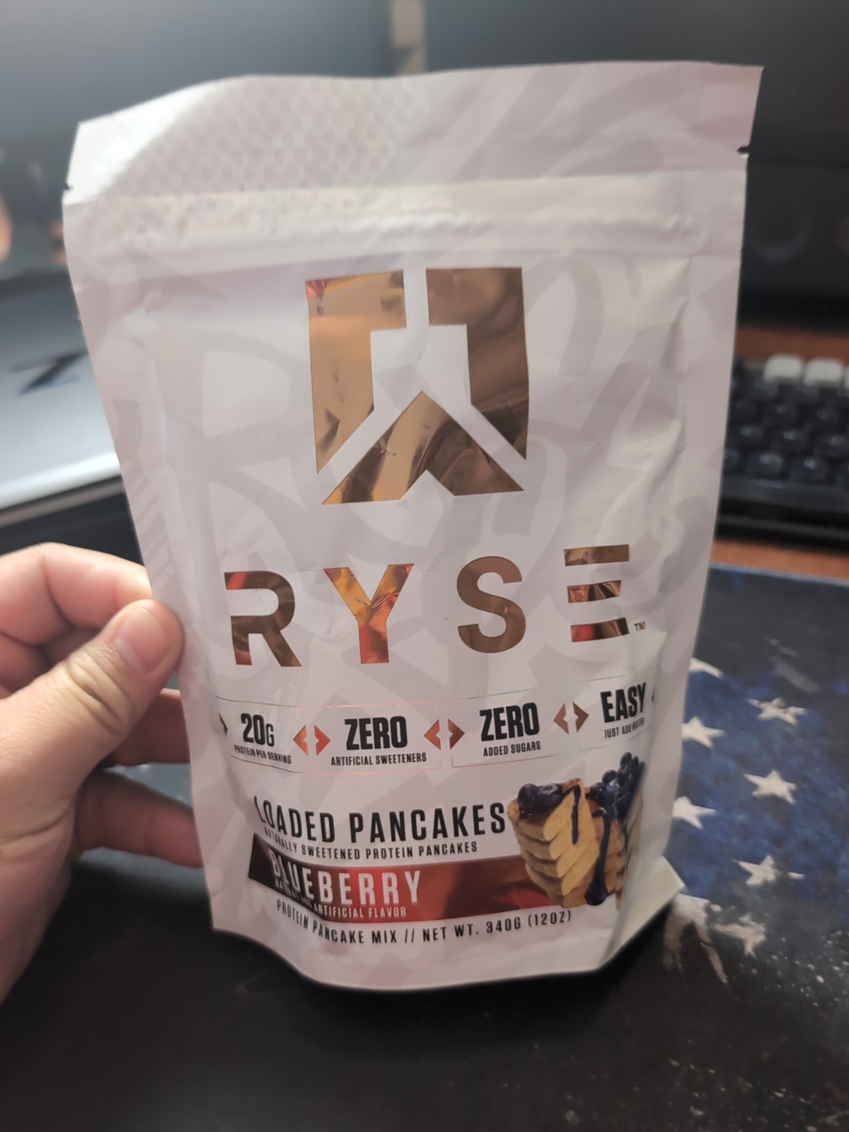 Ryse Loaded Pancakes Blueberry