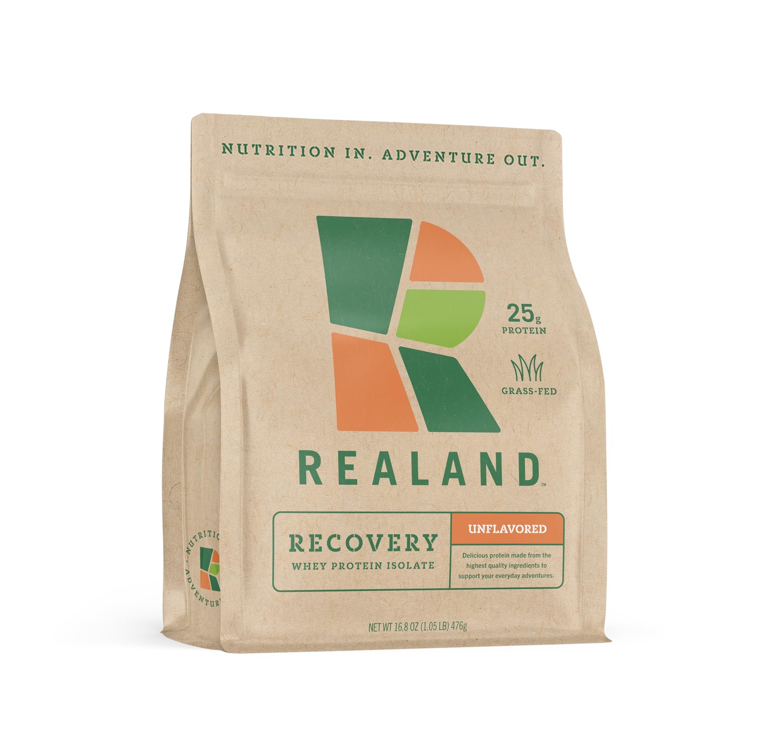 Realand Whey Protein Isolate GrassFed Protein Powder for Recovery 22g of Pr…