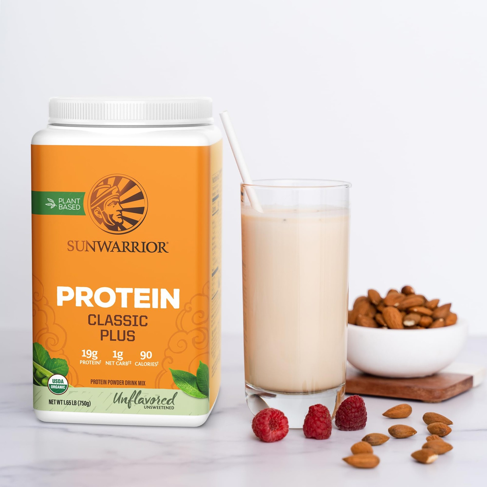 pack of 3 Vegan Organic Protein Powder Plant-based | 5 Superfood Quinoa Chia