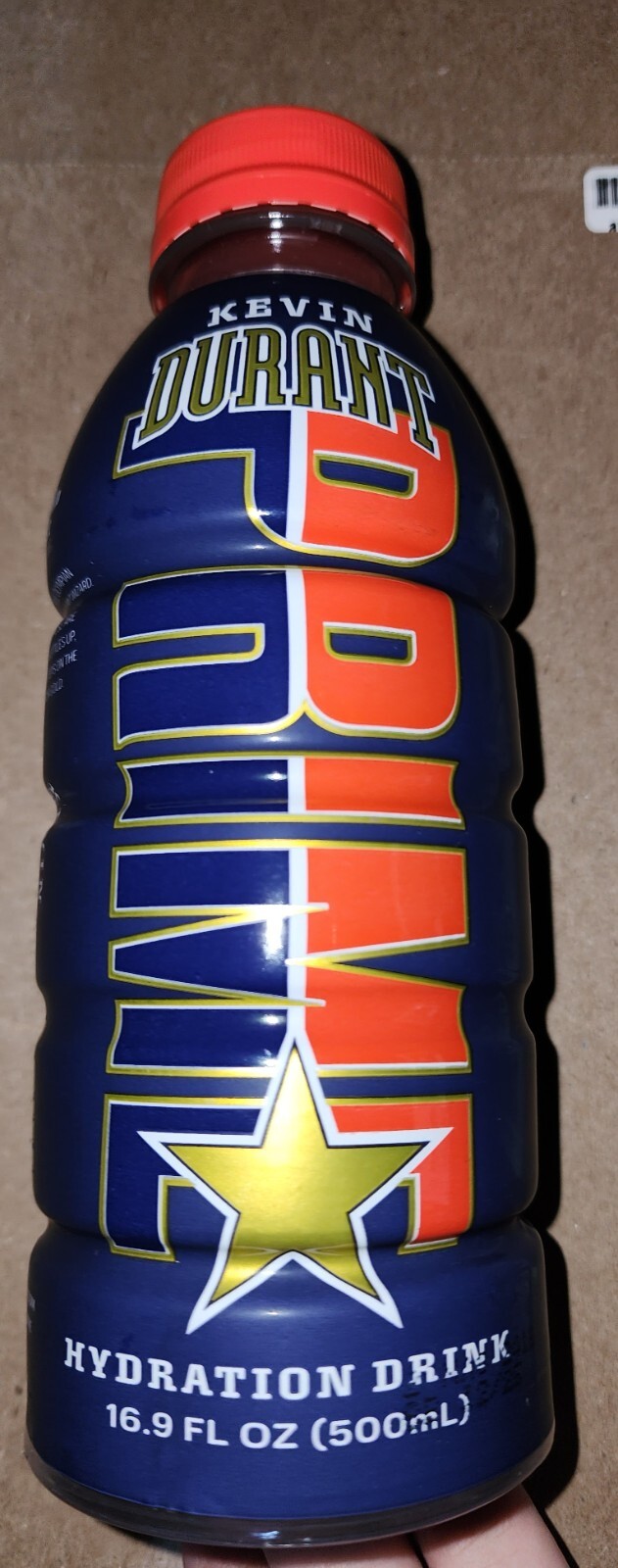 ULTRA RARE Prime Kevin Durant Cherry Freeze Flavored 1 Bottle Logan Paul , ksi