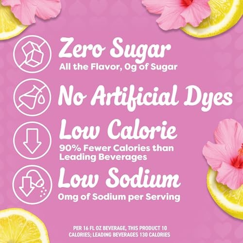 Crystal Light Drink Mix, 10 Individual Packets, Hydration for Book Lovers and