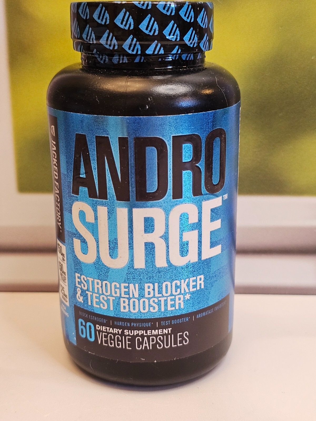 Androsurge Estrogen Blocker for Men – Natural Testosterone Booster for Men 06/26