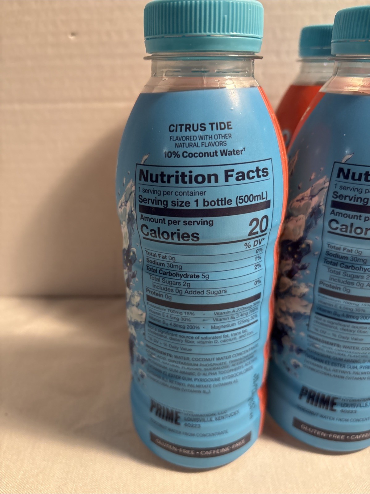 8 NEW LIMITED FROSTBITE FUSION PRIME HYDRATION DRINKS 16.9 FL OZ KYRO & LUKEN