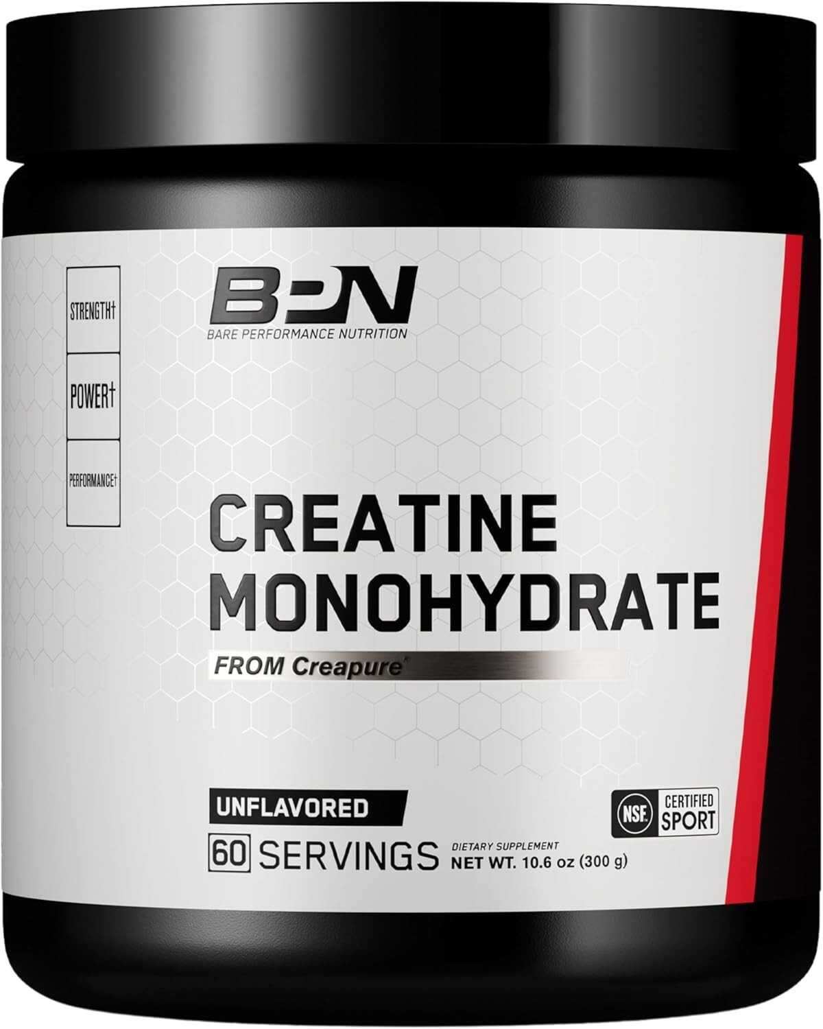 BARE PERFORMANCE NUTRITION BPN Pure Creatine Monohydrate Powder by Creapure 5…