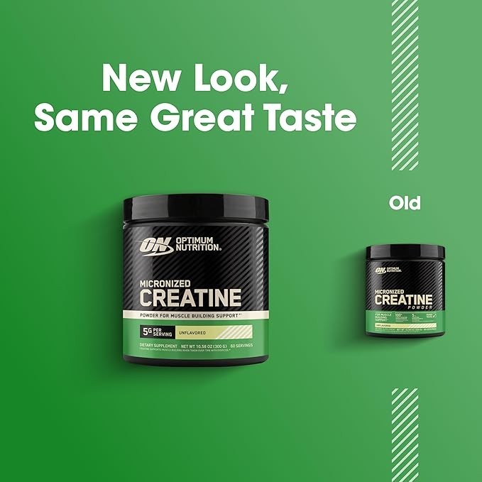 Optimum Nutrition Micronized Creatine Monohydrate Powder 60 Servings 5g