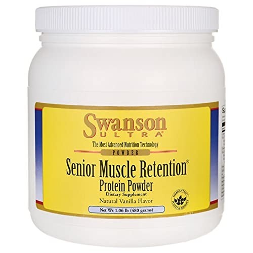 Senior Muscle Support Powder, 1.06 LB – Protein Boost for Active Adults