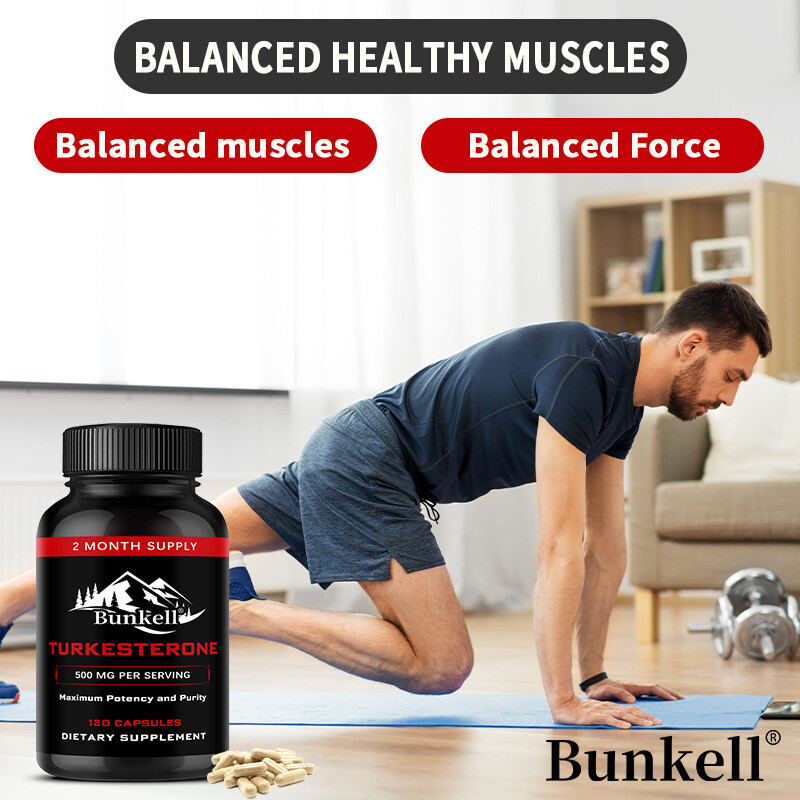 Turkesterone Improve Athletic Performance Balanced Muscle Strength 30-120 Pills