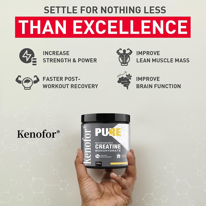 Dietary Supplements Creatine Monohydrate (Micronized) Powder – 5g per Serving