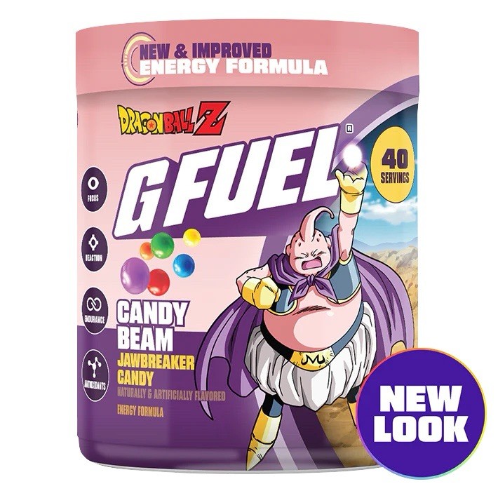 Majin Buu CANDY BEAM COLLECTOR’S BOX Dragon Ball Z Pre workout Energy Supplement