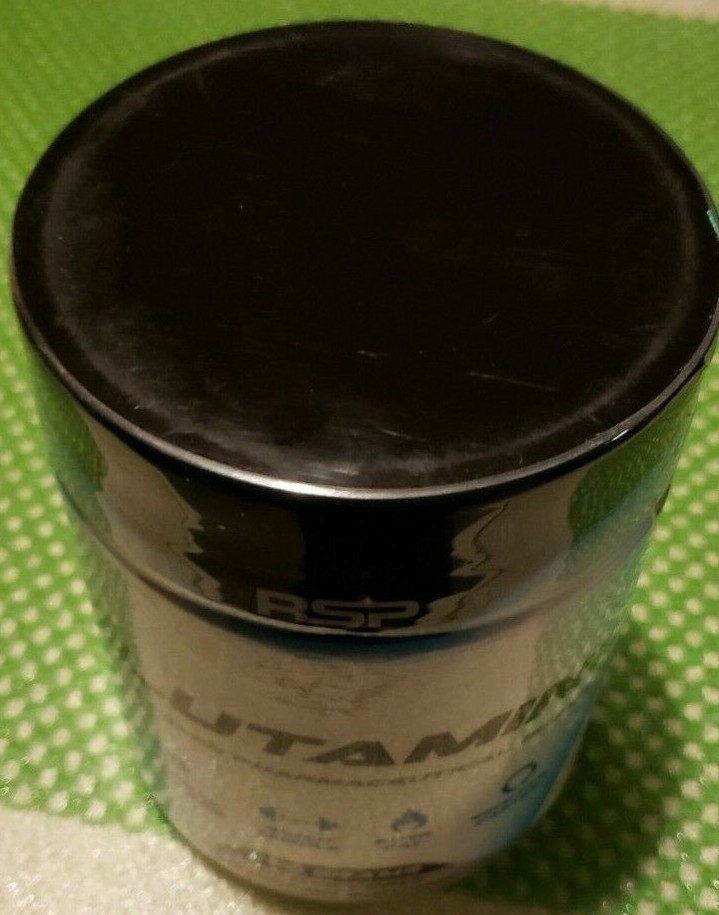 RSP – GLUTAMINE – 250gm – 50 Servings – Burn Fat / Build Muscle – Exp 7/2025