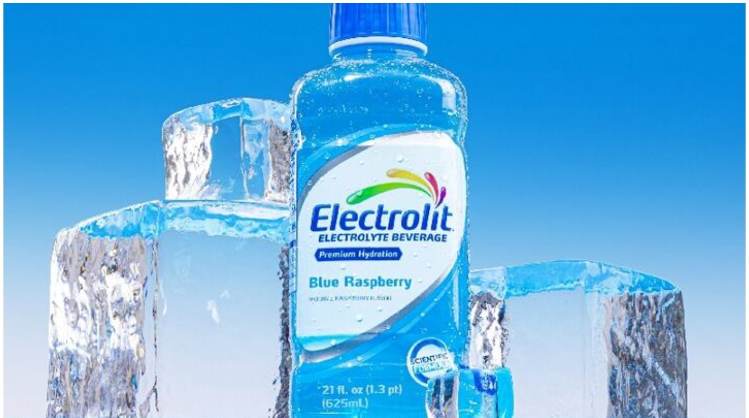 Electrolit Beverage Premium Hydration Sports Drink Blue Raspberry Pack Of 6