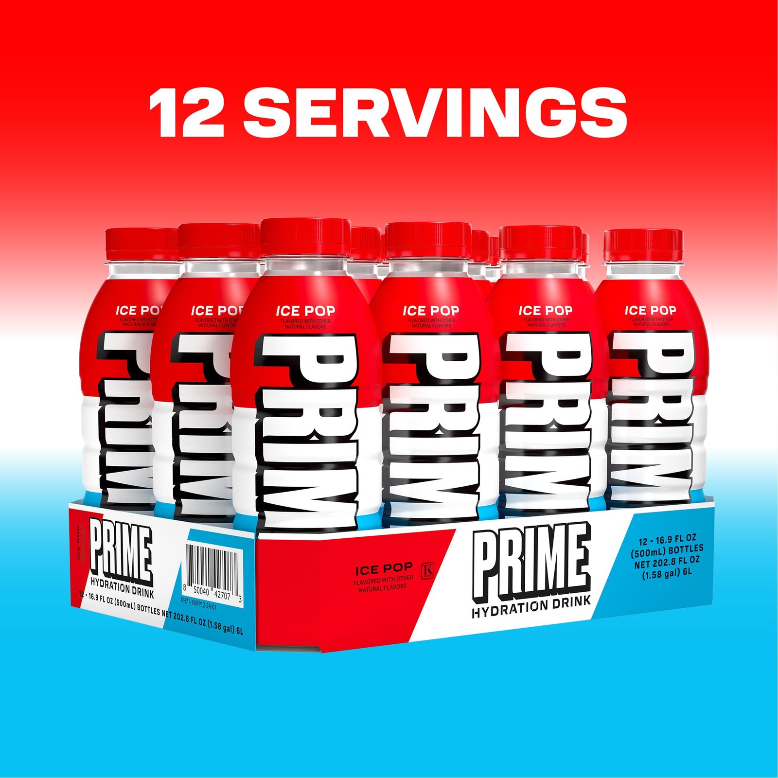 PRIME Hydration ICE POP | Sports Drinks | Electrolyte Enhanced for Ultimate H…