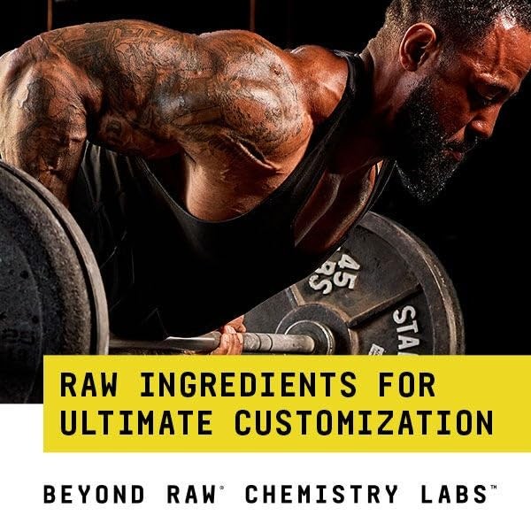 BEYOND RAW Chemistry Labs L-Arginine Powder, Fuels 4.42 Ounce (Pack of 1)