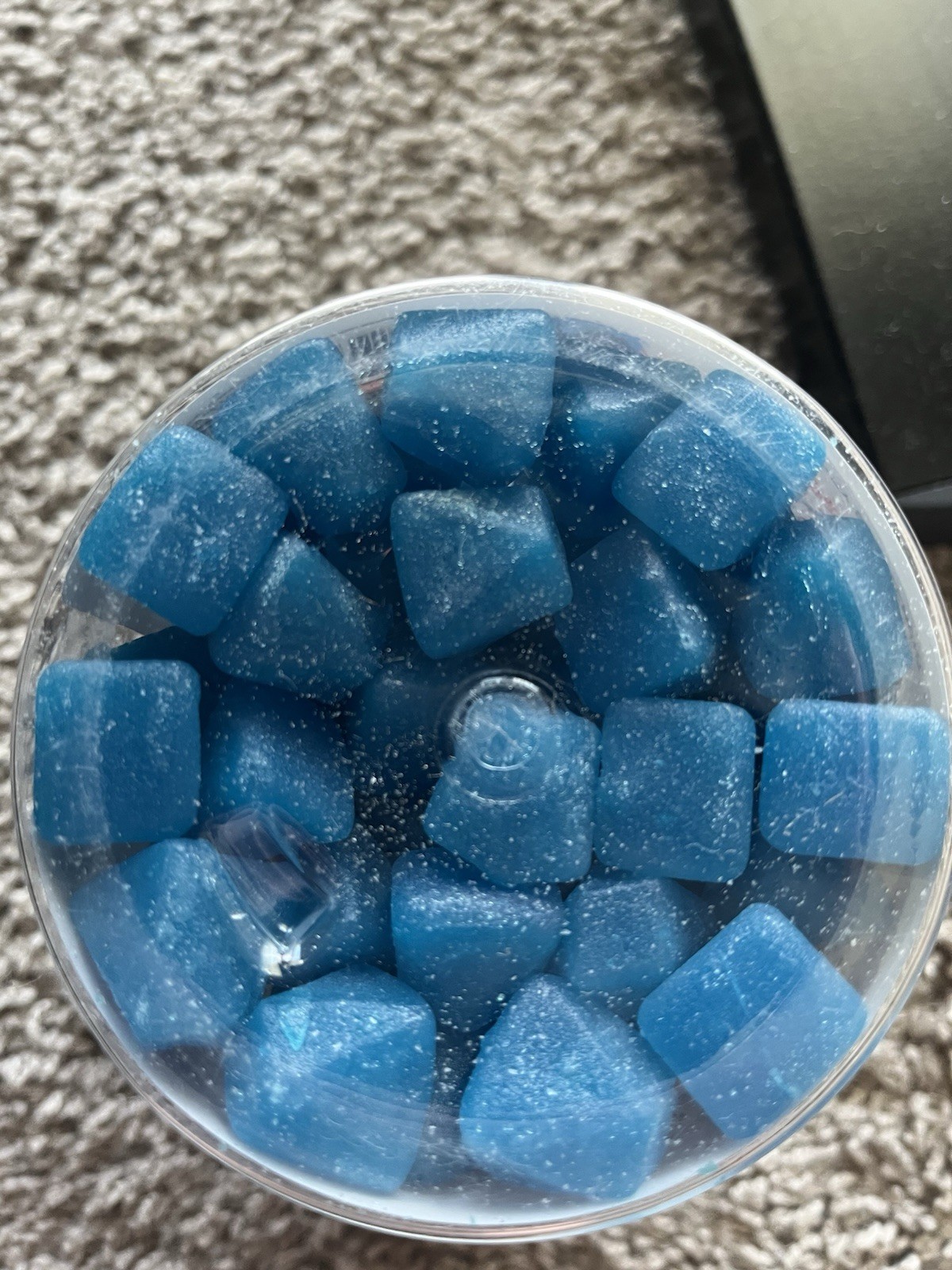 Old School Creatine Monohydrate Gummies Blue Raspberry Sugar-Free 120 Count 5g