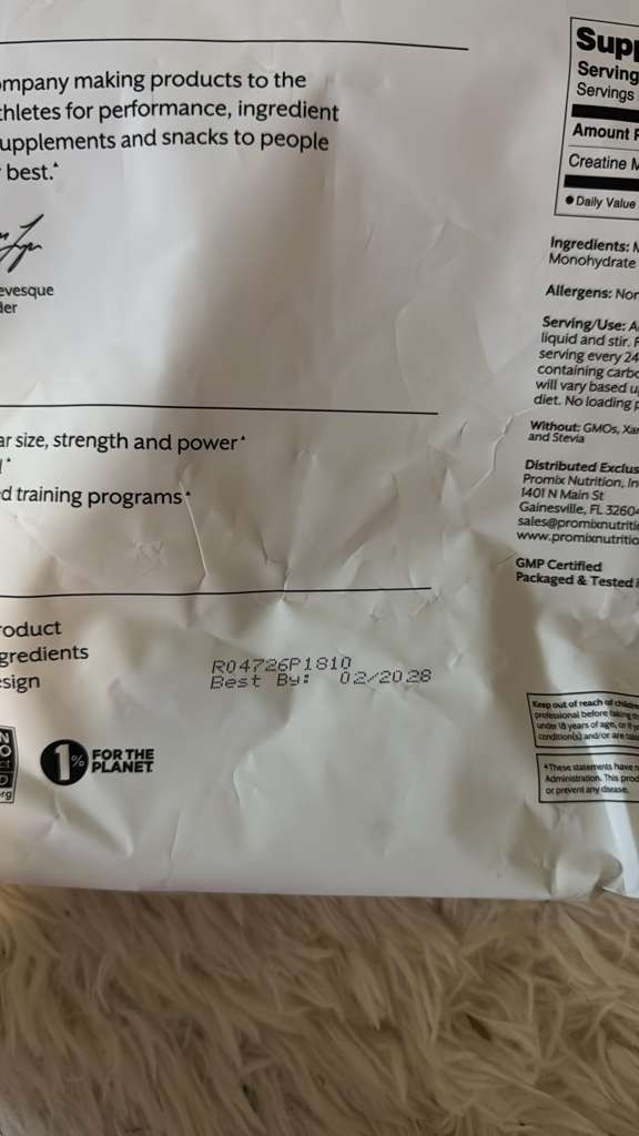 Promix Creatine Monohydrate Micronized Powder 900g Muscle Support