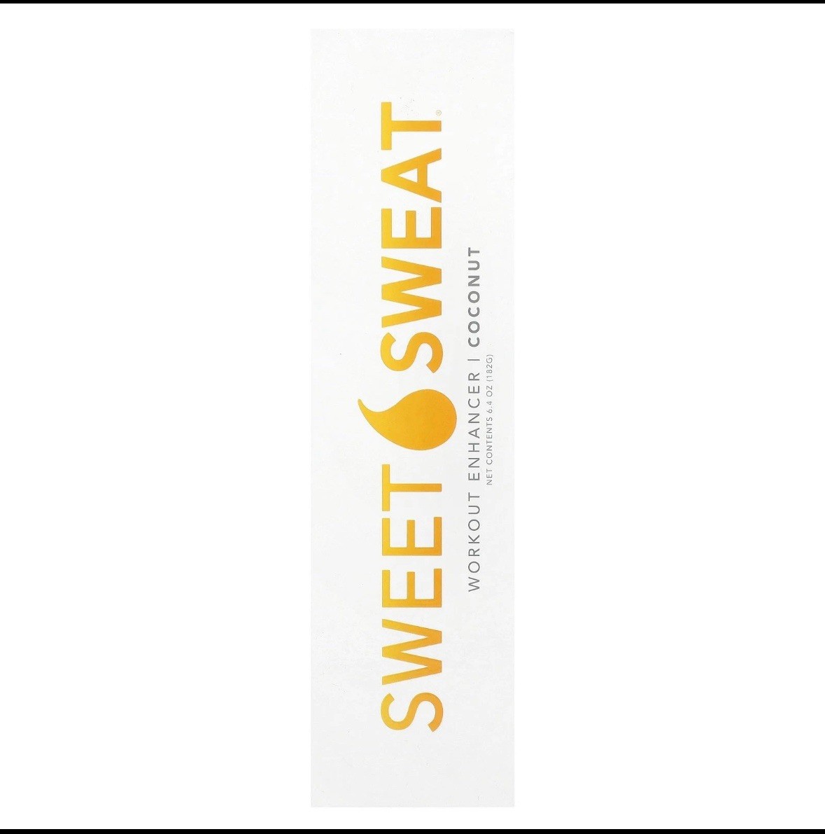 Sweet Sweat®, Workout Enhancer, Coconut, 6.4 oz (182 g)