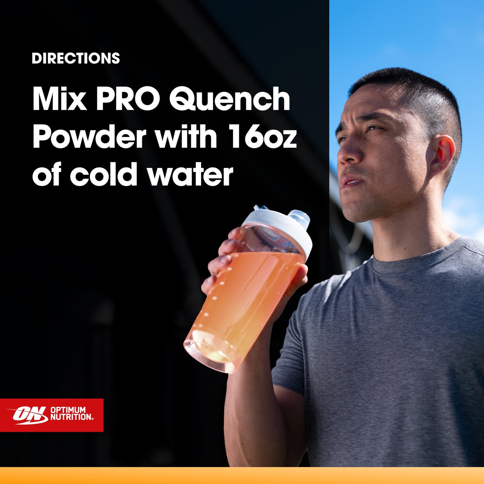 Optimum Nutrition Pro Quench 10G Clear Protein 10G Collagen Powder Drink Mix