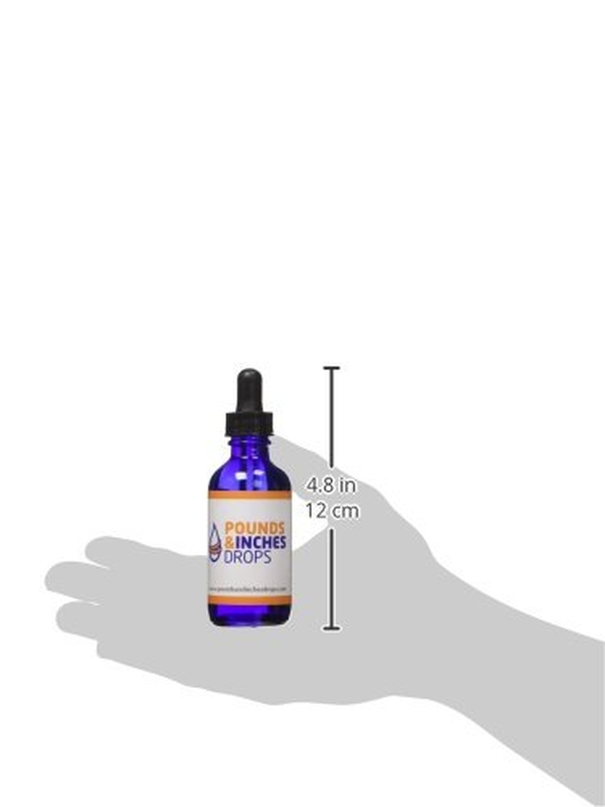 Pounds and Inches Drops for Weight Loss, 2 Oz. Bottle 2 Fl Oz (Pack of 1)