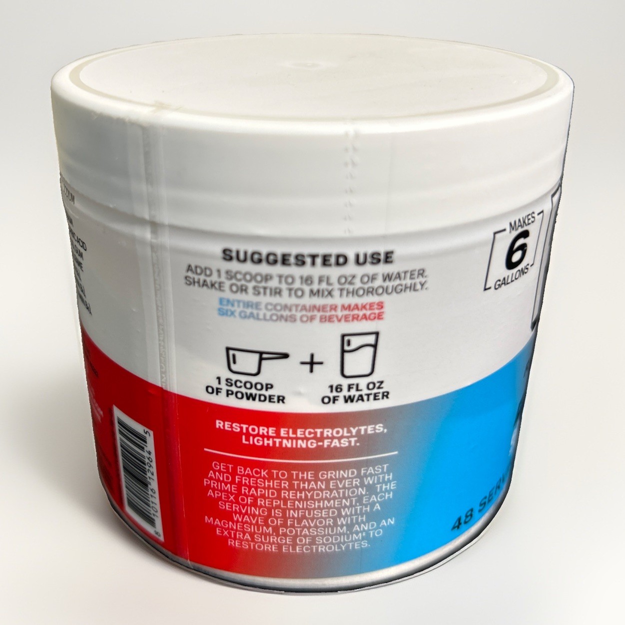 Prime Rapid Rehydration Electrolyte / Ocean Cherry /9.9 Ounce BBD – 1/2028