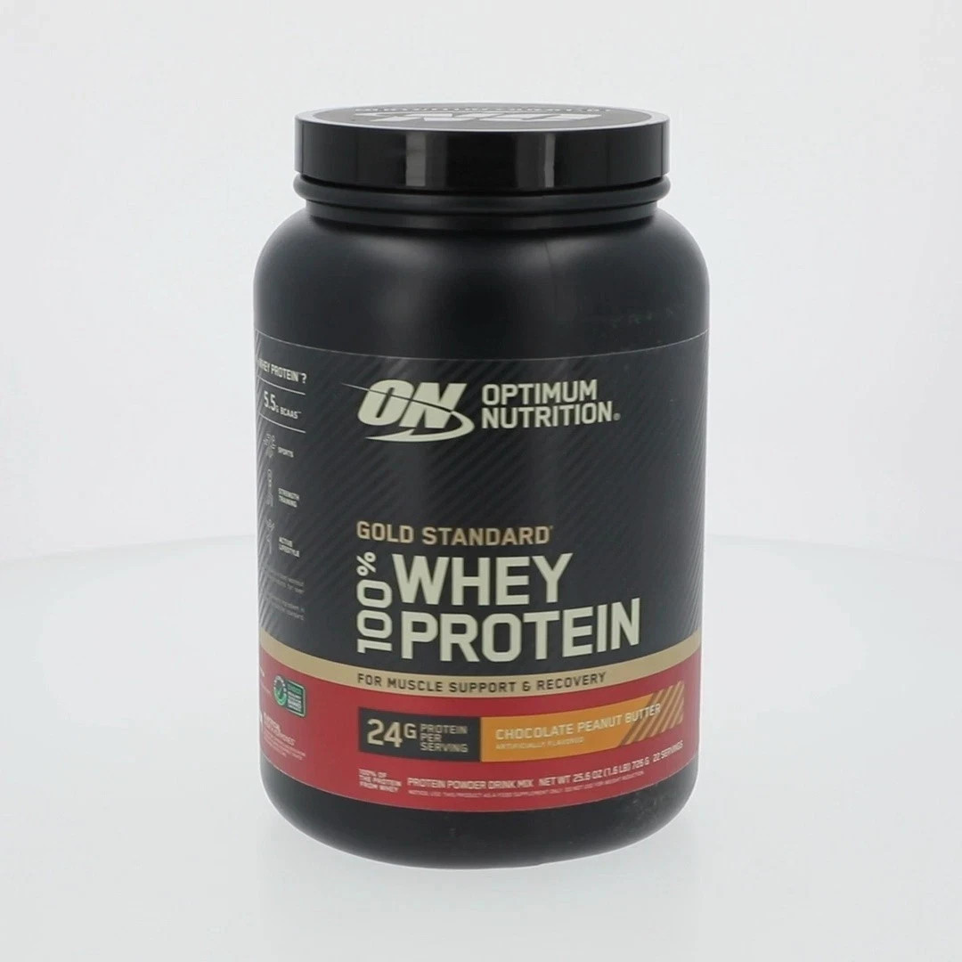 Optimum Nutrition Gold Standard 100% Whey Protein Powder, 22 Servings, Chocolate
