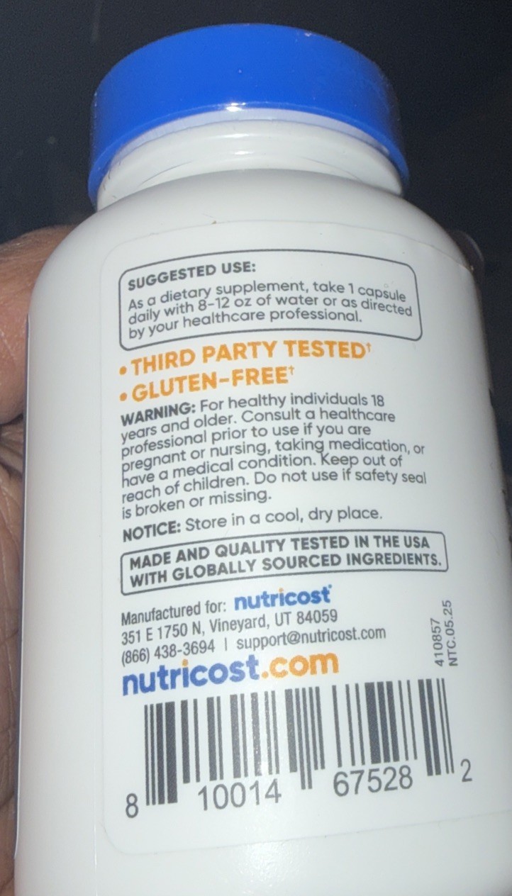 Nutricost Tudca Pills, 250mg Per Capsule, 30 Capsules