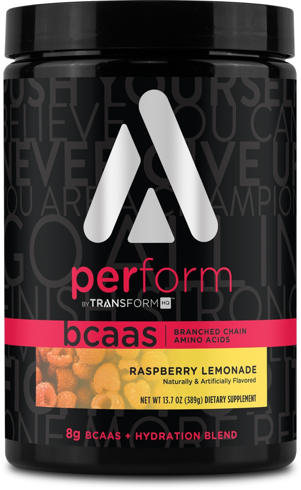 TransformHQ BCAA 2:1:1 Powder – (Raspberry Lemonade) 28 Servings – Perform