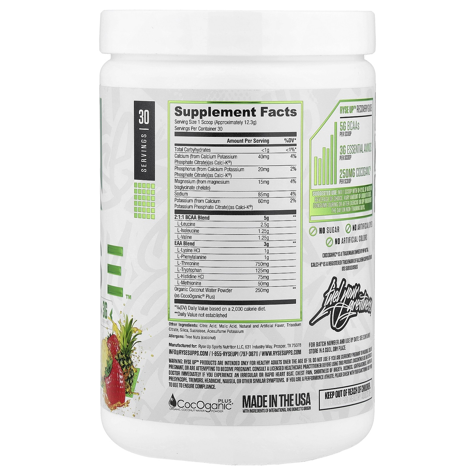 BCAA / EAA, Strawberry Pineapple, 13 oz (369 g)