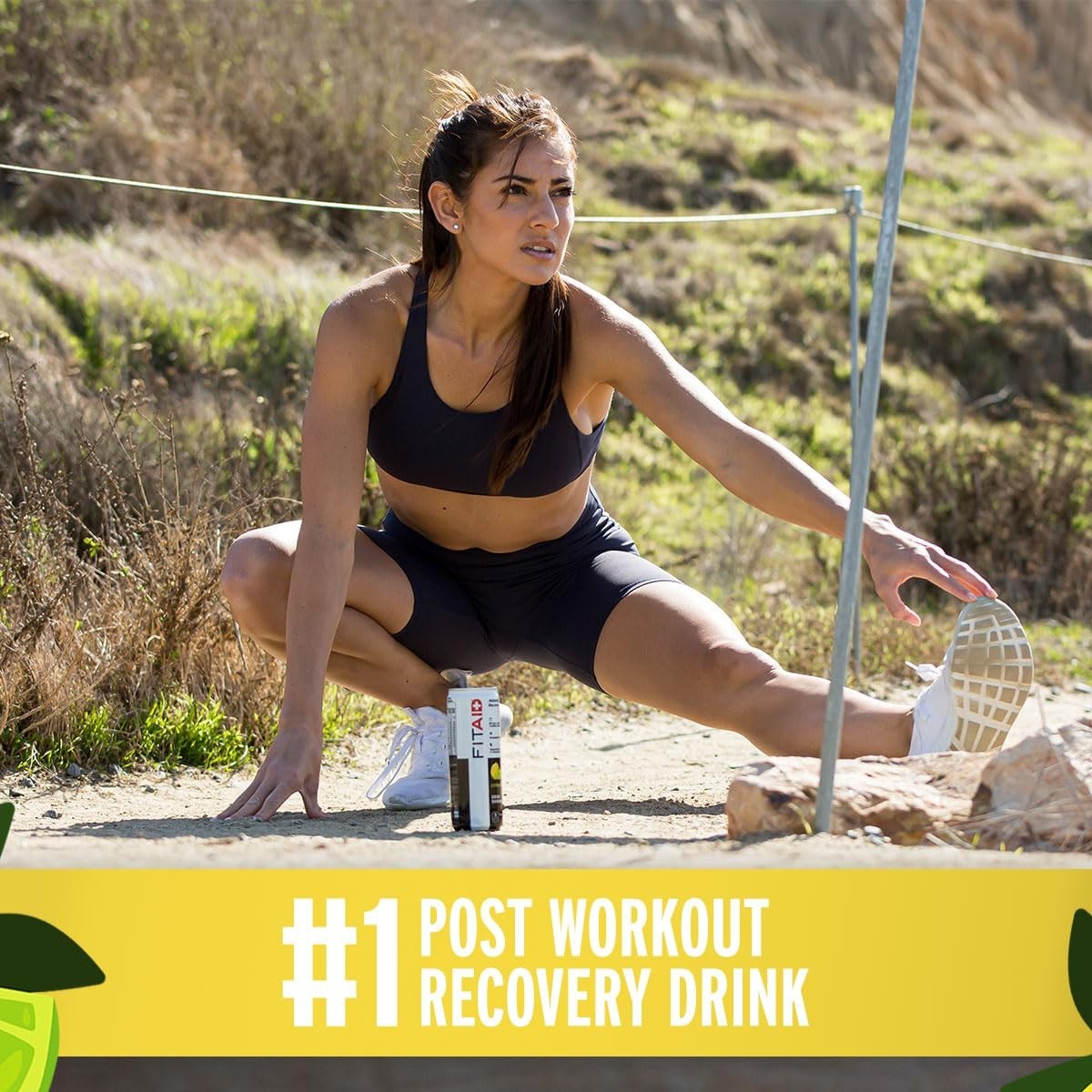 FITAID ZERO: Keto-Friendly 5 Cal Post-Workout Recovery Drink – Pack of 4