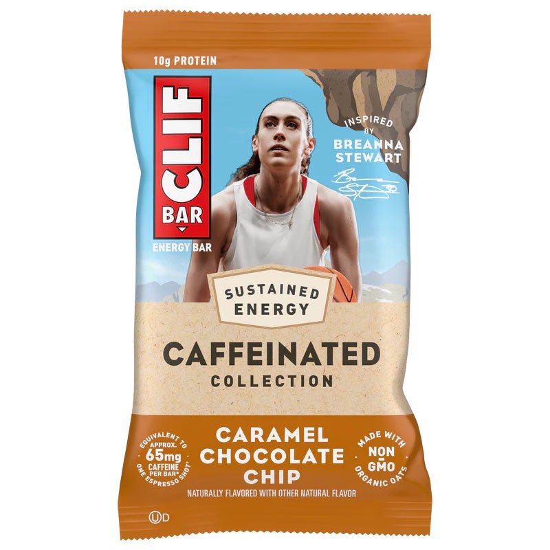 Clif Bar Chocolate Chunk Caramel – Organic Whole Grain Energy Bars, Non-GMO,