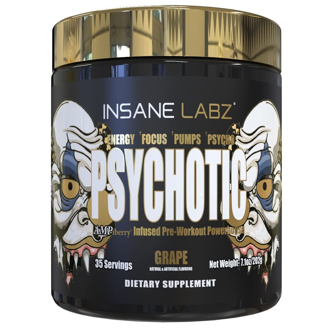 High-Stimulant Pre Workout Powder – Extreme Energy, Focus & Endurance, 35 Servin