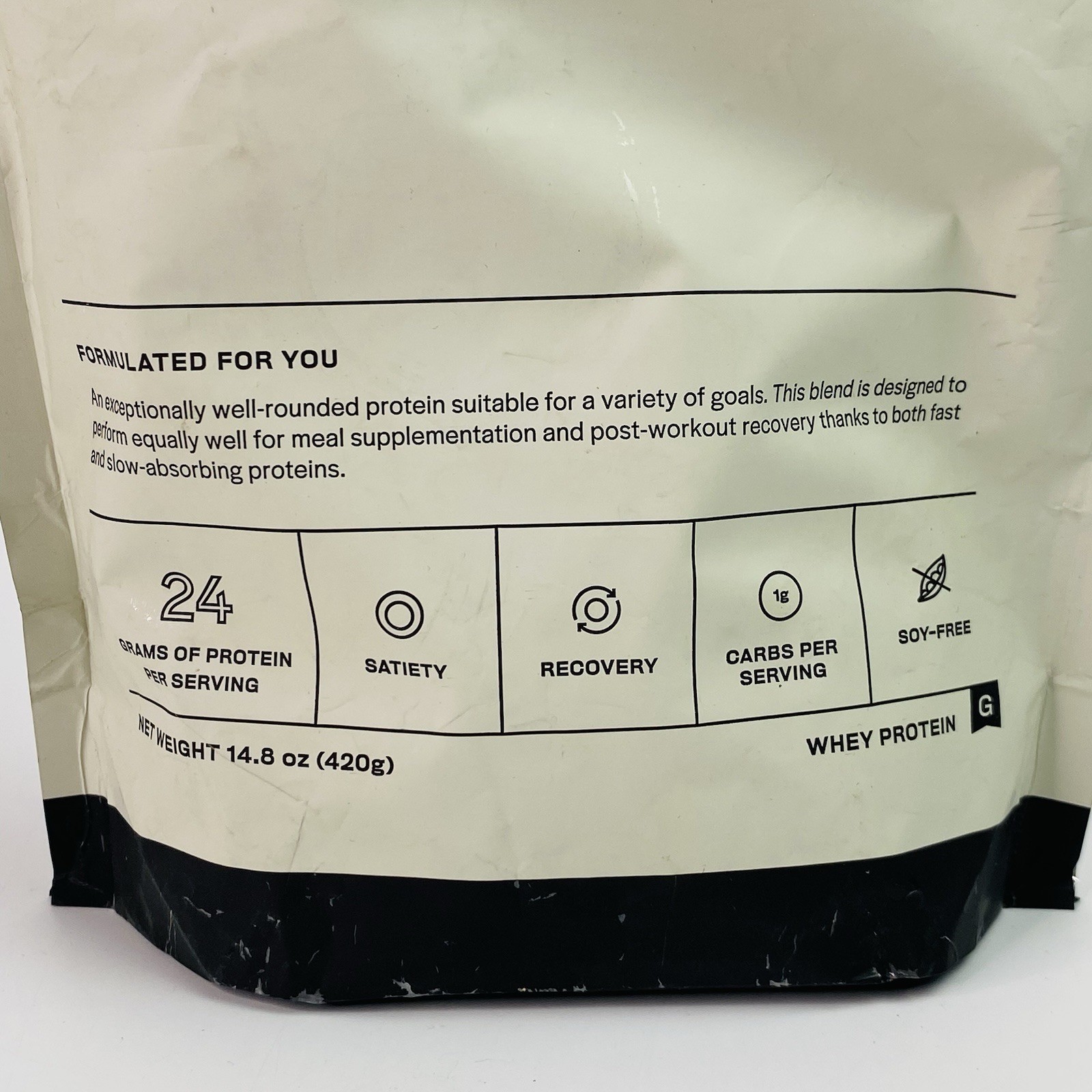 Gainful Whey Protein Powder Shake Mix 14.8Oz / 420g Post Workout Unflavored NEW!