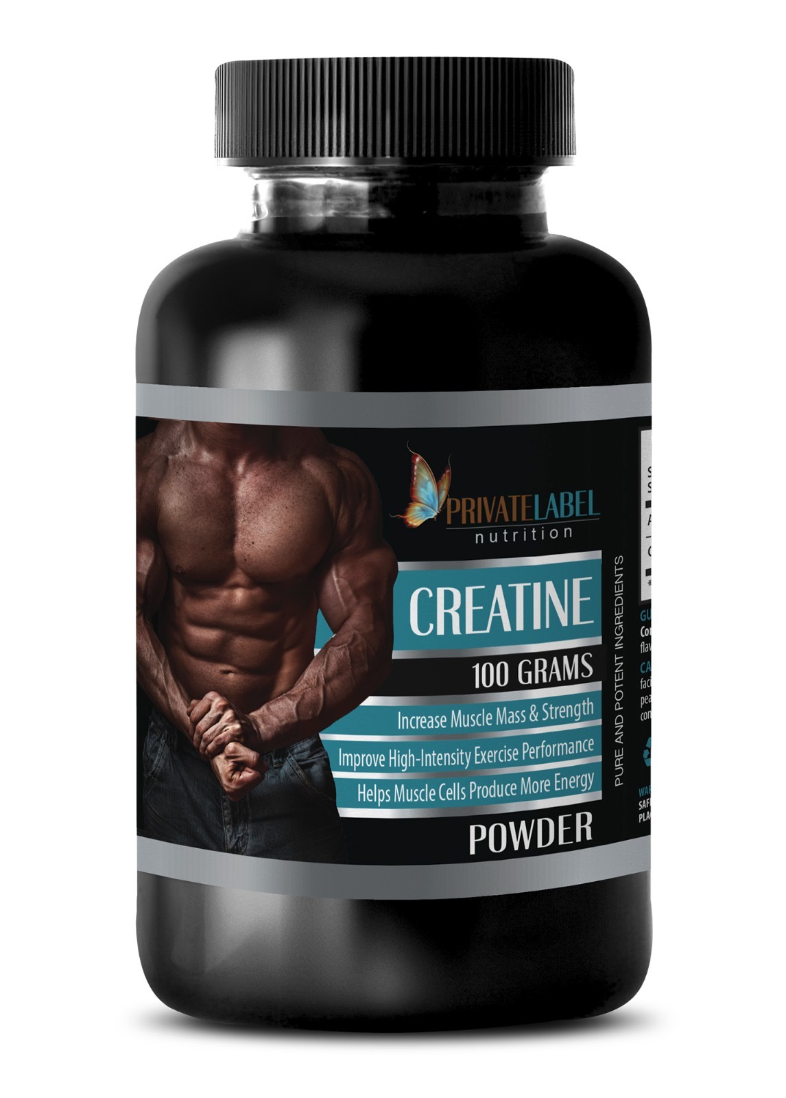 Muscle Building Supplements – CREATINE POWDER 100g – Faster Recovery – 1 Bottle