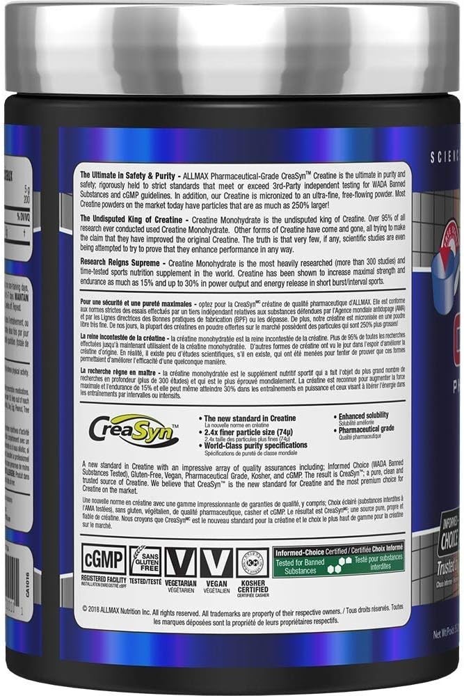 Pure Micronized Creatine Powder 1000g